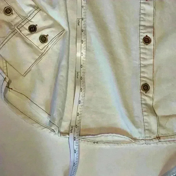 Easel Denim and White shacket. Oversized. NWT. Size medium. - Picture 6 of 10